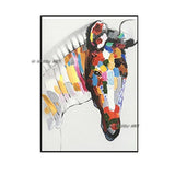 The Horse Hand Painted Nice Canvas Oil Paintings Abstract Decoration Fashion