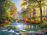 DIY DIY Diamond Mountain Landscape Diamond Painting 5D Natural Scenery Room Decoration