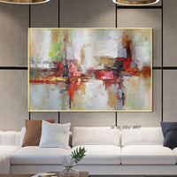 Modern Abstract on Canvas and Prints Wall Art Painting Colorful Abstract Art Home D