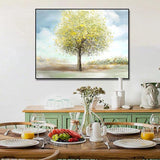 Hand Painted Modern Simple Landscape Tree Abstrac Hand Painted Oil Painting Painting Canvas