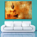 Zen Buddha Painting Buddhism HQ Canvas Print Home Decoration FRAME AVAILABLE