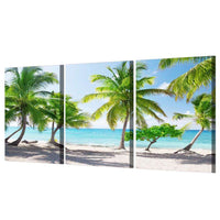 3 Panel canvas art catalina island dominican republic wall pictures WITH FRAME HQ Canvas Print