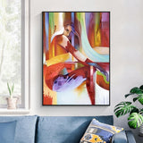 Hq Canvas Print Hdartisan Wall Art Figure Painting Abstract Products On Etsy