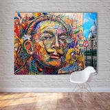 Salvador Dali Portrait Modern HQ Canvas Print