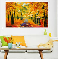 High Quality Hand Painted Multiple Style Oil Paintings Modern Knife Canvas Abstract Landscape picture Wall Art