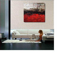 Hand Painted on Canvas Modern Abstract pictures for Room s Quality Hang