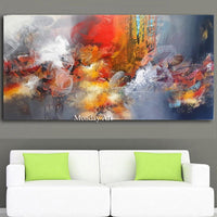 Hand Painted Artist modern painting abstract Color World wall art canvas famous abstract paintings reproduction oil paintings on canvas