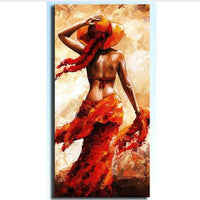 Sexy Girl Portrait Modern Abstract Nude On Canvas For Bedroom Acrylic Paintings Wall Art