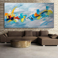 canvas paintings Hand Painted modern abstract oil Painting home decoration Wall art bedroom