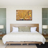 aritist Hand Painted Klimt Canvas Painting Klimt Golden Tree painting Wall art home decoration