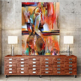 Hand Painted Modern Canvas painting Hand Painted Sexy Women Canvas Art pictute Decor artwork