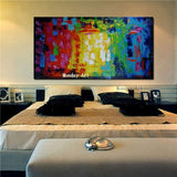 Hand Painted Canvas Hand Painted Modern Abstract On Canvas