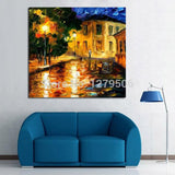 Artwork Hand Painted Canvas Oil Paintings Modern Palette Knife Landscape painting Wall Art