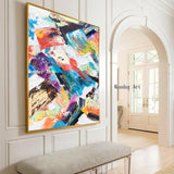 Home Decor Hand Painted Modern Canvas Painting abstract on Canvas bedroom