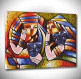 World famous Pure Hand Painted Picasso painting Picasso's abstract painting Picasso abstract woman Hand-painting