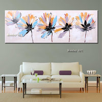 Artist Hand Painted flower on Canvas Hand Painted tree flower wall art picture home decoration