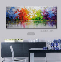 canvas paintings Hand Painted modern abstract oil Painting home decoration Wall art bedroom