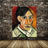 Hand Painted Top Sell Famous Painting Seated Women beside the window By Pablo Picasso Modern Abstract Portraits for