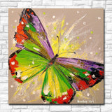 Hand Painted Butterfly Wall Art Canvas animal Painting Modern oil Painting Wall Art