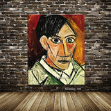 Hand Painted Top Sell Famous Painting Seated Women beside the window By Pablo Picasso Modern Abstract Portraits for