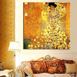 Hand Painted High Quality Reproduction Famous Gustav Klimt On Canvas Klimt Canvas Painting