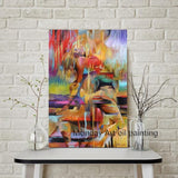 Hand Painted Modern Canvas painting Hand Painted Sexy Women Canvas Art pictute Decor artwork