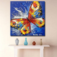 Hand Painted Butterfly Wall Art Canvas animal Painting Modern oil Painting Wall Art