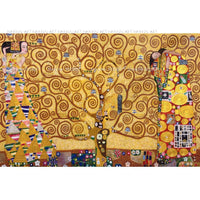 aritist Hand Painted Klimt Canvas Painting Klimt Golden Tree painting Wall art home decoration