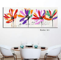 Artist Hand Painted flower on Canvas Hand Painted tree flower wall art picture home decoration