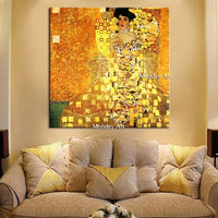 Hand Painted High Quality Reproduction Famous Gustav Klimt On Canvas Klimt Canvas Painting