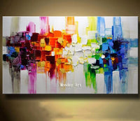 Hot Hand Painted Modern Canvas painting Wall Art wall abstract painting artwork