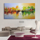 canvas paintings Hand Painted modern abstract oil Painting home decoration Wall art bedroom