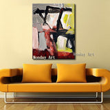 Hand Painted Abstract On Canvas Hand Painted Canvas wall painting home Decoration bedroom