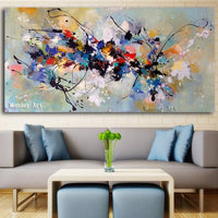 christmas Hand Painted canvas oil paintings Abstract Modern Painting Wall Art living room painting