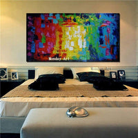 Hand Painted Canvas Hand Painted Modern Abstract On Canvas