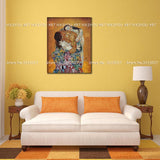 Hand Painted Gustav Klimt portrait painting The Family by Gustav Klimt Painting Bronze Painting