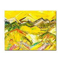 Artist High Quality Hand Painted colorful abstract knife Oil Paintings on Canvas Abstract wall Art Paintings