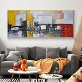 Design Hand Painted Canvas Painting Wall Art Abstract Artist Painted Wall