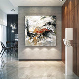 Hand Painted Abstract Painting Modern Abstract Painting For Home Linving Room Modern Abstract Acrylic Textured