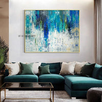 Abstract Landscape Painting Hand Painted On Canvas Hand Painted Modern Wall Art Painting