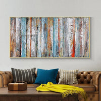 Hand Painted Abstract Landscape Painting On Canvas Hand Painted Wall Art