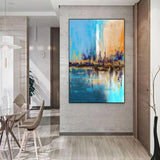 Contemporary Art Abstract Wall Art Hand Painted Palette Knife Artwork Original Painting On Canvas Art Modern Wall Decor