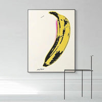 Hand Painted Andy Warhol banana Pop Art Oil Painting Canvass Decor