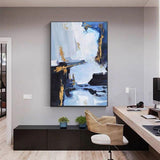 Modern Hand Painted Abstract Landscape Oil Painting New Decoration Artwork