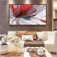 Modern Hand Painted Abstract Mountain Art Painting On Canvas Wall Art Wall Adornment Painting