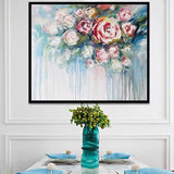 Thick Oil Painting On Canvas Hand Painted Modern Painting For Home Hand Painted Floral Artwork