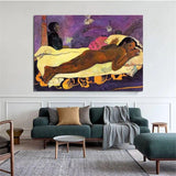 sizeHand Painted Art Oil Painting Paul Gauguin Wandering Impressionism People Abstract Room Decors