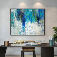 Abstract Landscape Painting Hand Painted On Canvas Hand Painted Modern Wall Art Painting