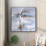 Modern Abstract Landscape Hand Painted Canvas Wall Art Style For Home Wall Decoration