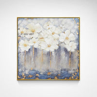 Hand Painted Abstract Flowers Landscape Minimalist Modern On Canvas Decorative